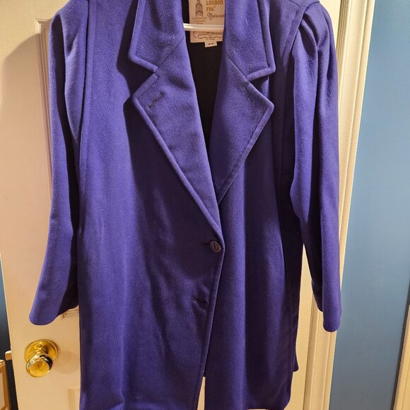 Vintage London Fog Ladies Wool Jacket Size 14 - Picture 1 of 15